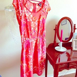 Casual Floral Print Dress